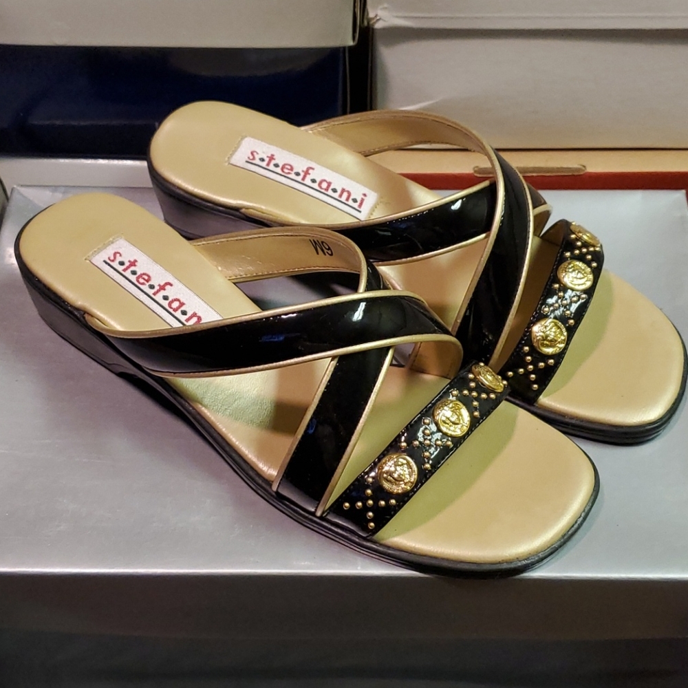 Vintage s.t.e.f.a.n.i Strappy Open-Toe Sandals